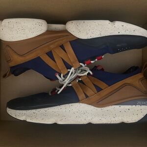 Cole Haan ZERØGRAND Sneakers – Brown/Navy (Men’s) 10